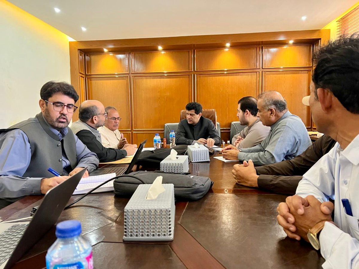 ZahoorBuledi's tweet photo. Held a meeting with the Education Department regarding the induction of 519 internees/teachers, 335 from Awaran district and 182 from Kech district of my constituency, in line with the follow-up of the Cabinet decision. These inductions will help bring back around 1,200 students in my constituency and enroll nearly 5,000 out-of-school children in Awaran district. The Balochistan Education Foundation has been asked to immediately prepare and submit a summary for the induction and placement of these teachers.