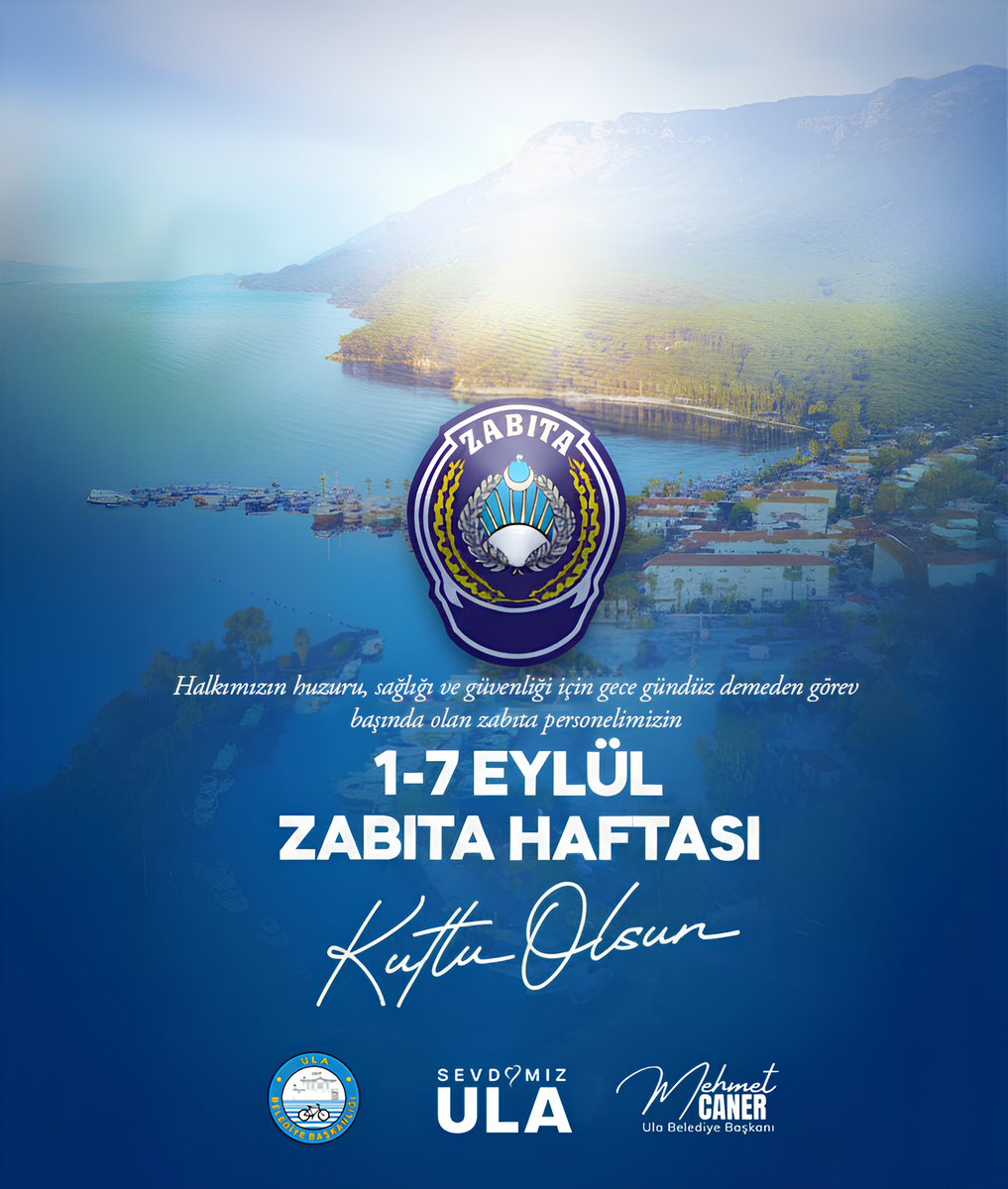 👮‍♂️ 1–7 Eylül Zabıta Haftası dolayısıyla, halkımızın huzuru, güvenliği ve düzeni için özveriyle çalışan tüm zabıta teşkilatımızın haftasını kutluyoruz.

Zabıta ekiplerimiz; şehirlerimizin daha yaşanabilir olması, halk sağlığının korunması, çevre düzeni ve kamu düzeninin sağlanması