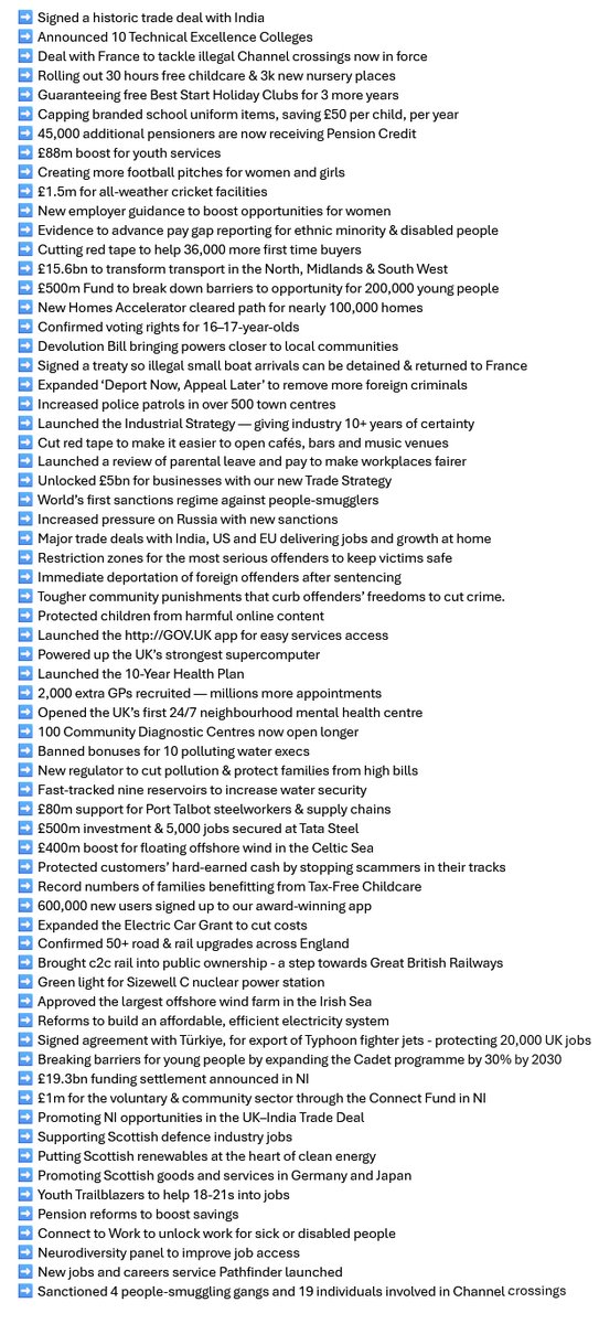 What's Labour ever done for us?