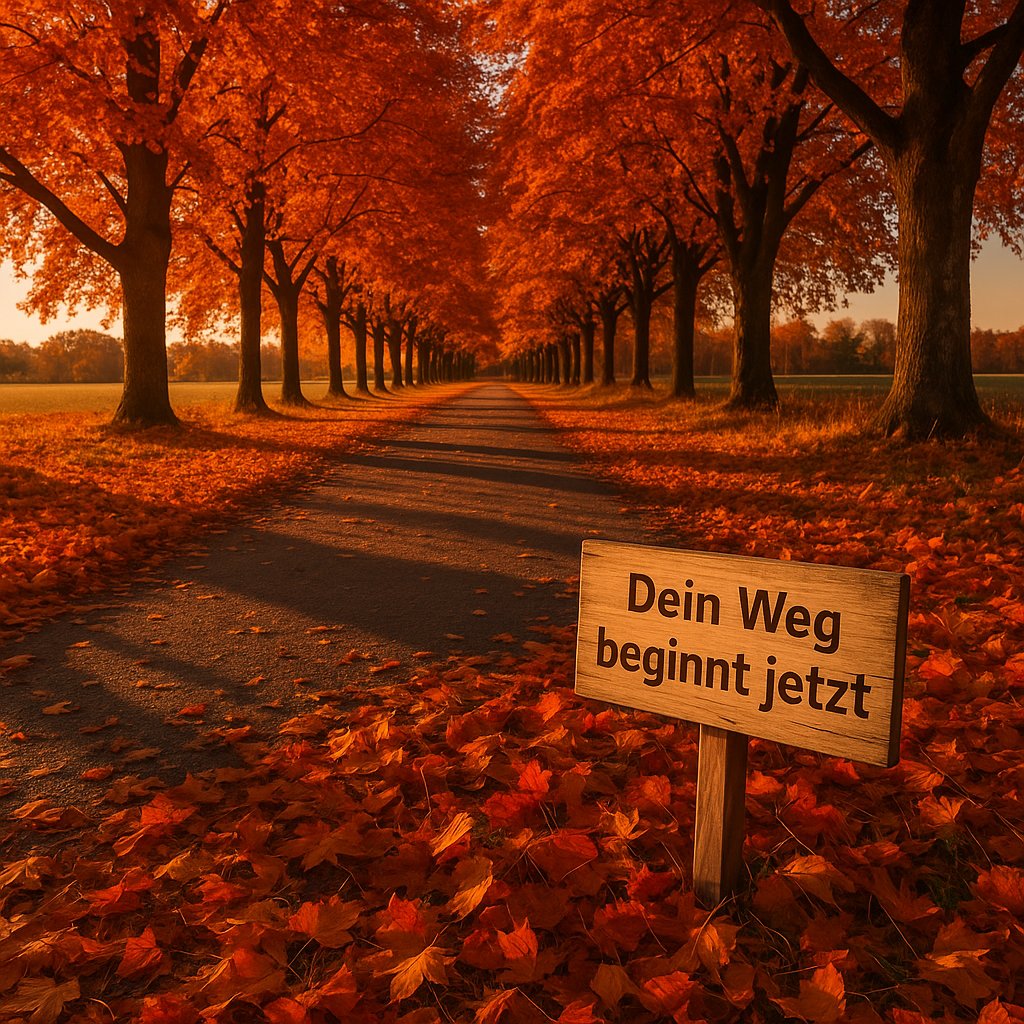 Willkommen im September! Ein neuer Monat voller Möglichkeiten für Wachstum und Wohlbefinden. 🍂 Der Herbst lehrt uns, dass Veränderung wunderschön sein kann. Welche positive Transformation wartet in diesem Monat auf dich? Starte kraftvoll in dein September-Abenteuer!