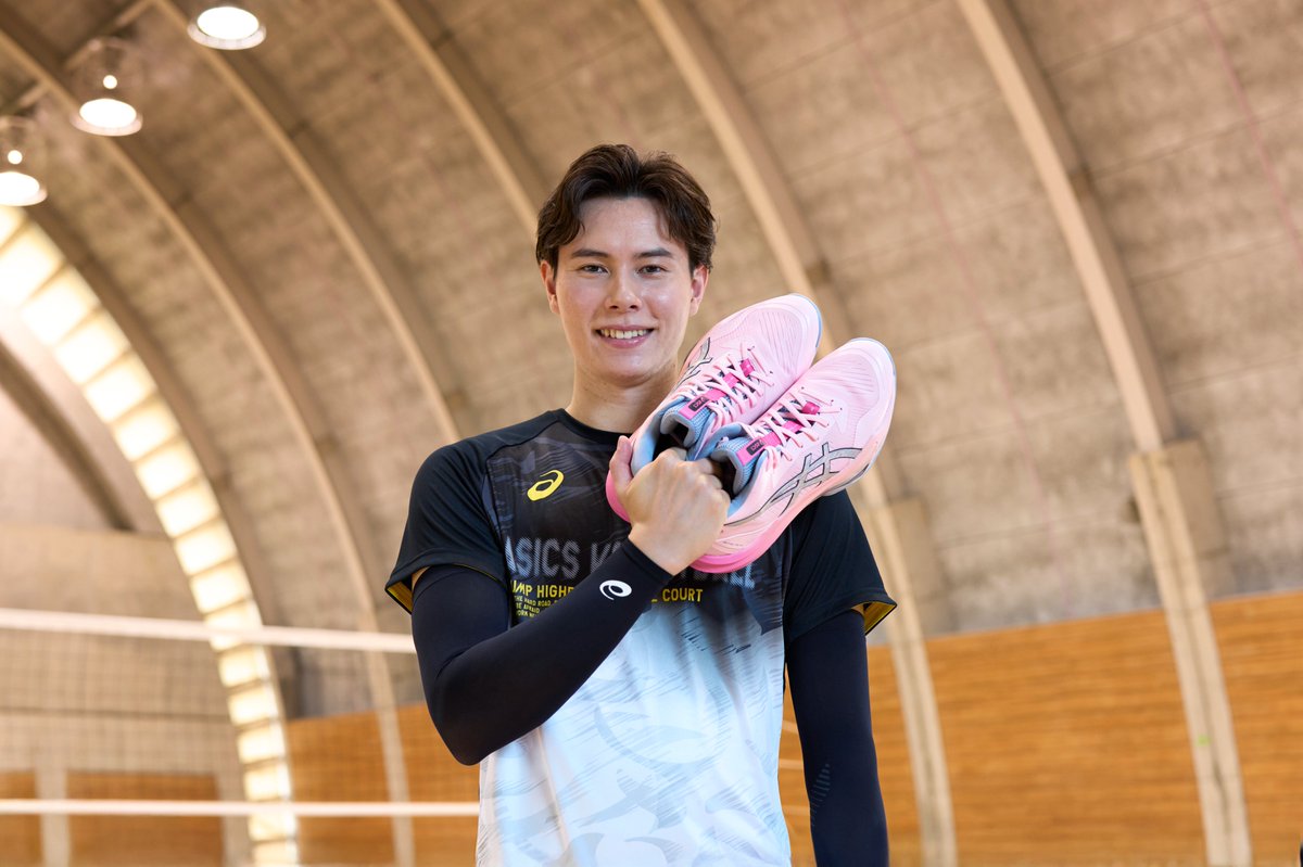 SKY ELITE FF MT 3 FUTURITY 髙橋藍選手限定モデル 髙橋藍がデザインを企画！／ アシックスの「SKY ELITE FF MT 3