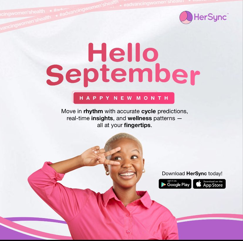 hersync_ai's tweet photo. Hello September 

A fresh journal opens—blank pages waiting to be written.

With HerSync, every page tells your story with balance, awareness, and care.

Here’s to syncing with your rhythm, nurturing your well-being, and writing a chapter filled with confidence,clarity. https://t.co/5a5N4LBlZ3