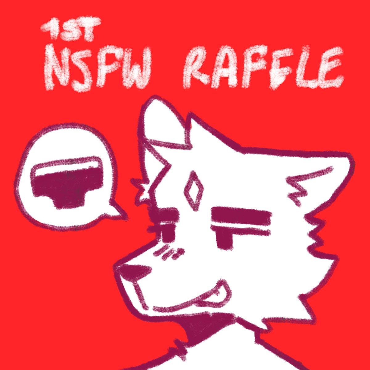 So just for funsies i'm making a raffle for the first time on this account, for one drawing of the sona of any of You on undies,as usual the requirements are:

🐺Follow🐺
🔥Retweet🔥

⬇️⬇️More info below⬇️⬇️
