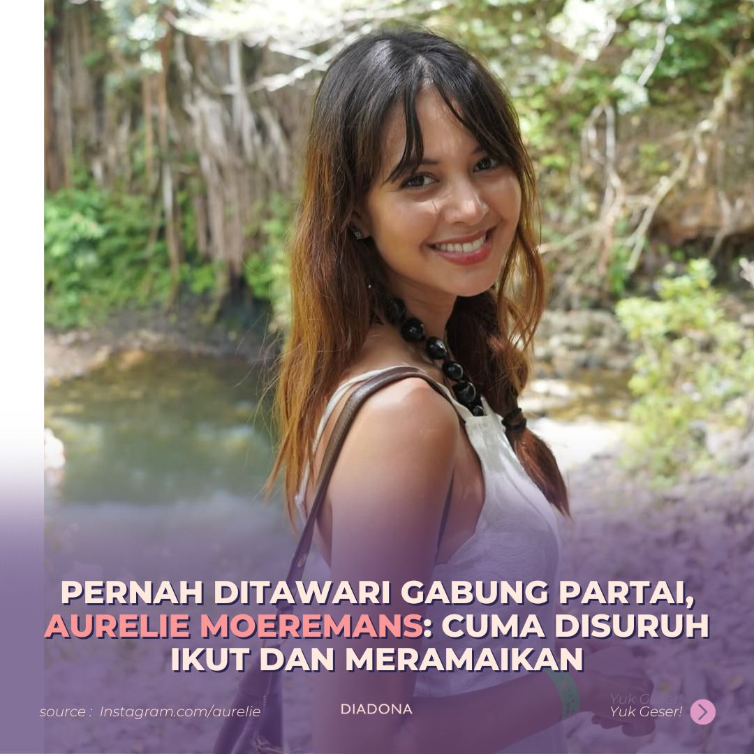 diadonaid's tweet photo. Publik dikejutkan oleh cerita jujur dari Aurelie Moeremans yang pernah diajak bergabung ke dunia politik dengan bayaran ratusan juta rupiah perbulan.

Ngaku Pernah Ditawari Gabung Partai, Aurelie Moeremans: Cuma Disuruh Ikut dan Meramaikan | https://t.co/3Ojz7Bk6mM https://t.co/I0zaUYoMoE