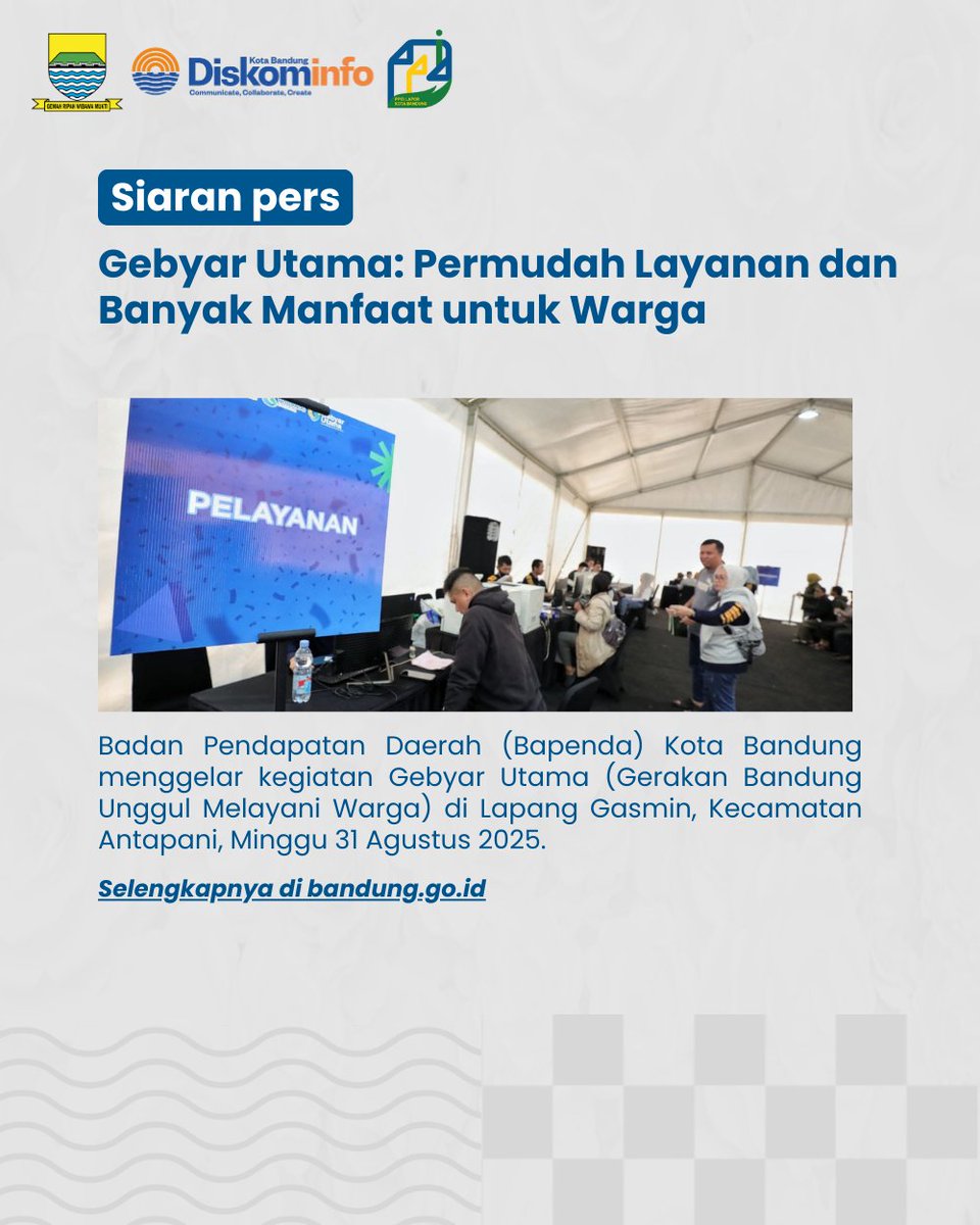 Layanan Informasi dan Pengaduan Kota Bandung tweet media
