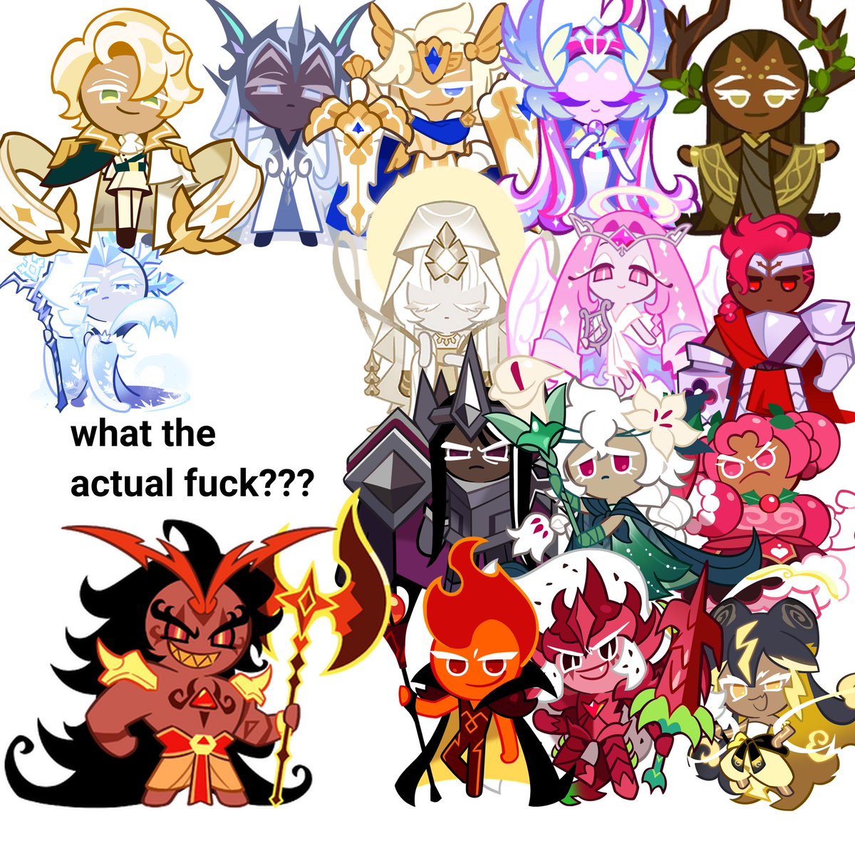 We all have that one cookie we shipped whit a lot of cookies, am I right?
#crk