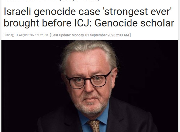 timand2037's tweet image. Prof. William Schabas, a preeminent authority on genocide and international criminal law, says the case initiated by South Africa against Israel at the International Court of Justice (ICJ) could represent “the strongest case of genocide” ever presented to the tribunal.…