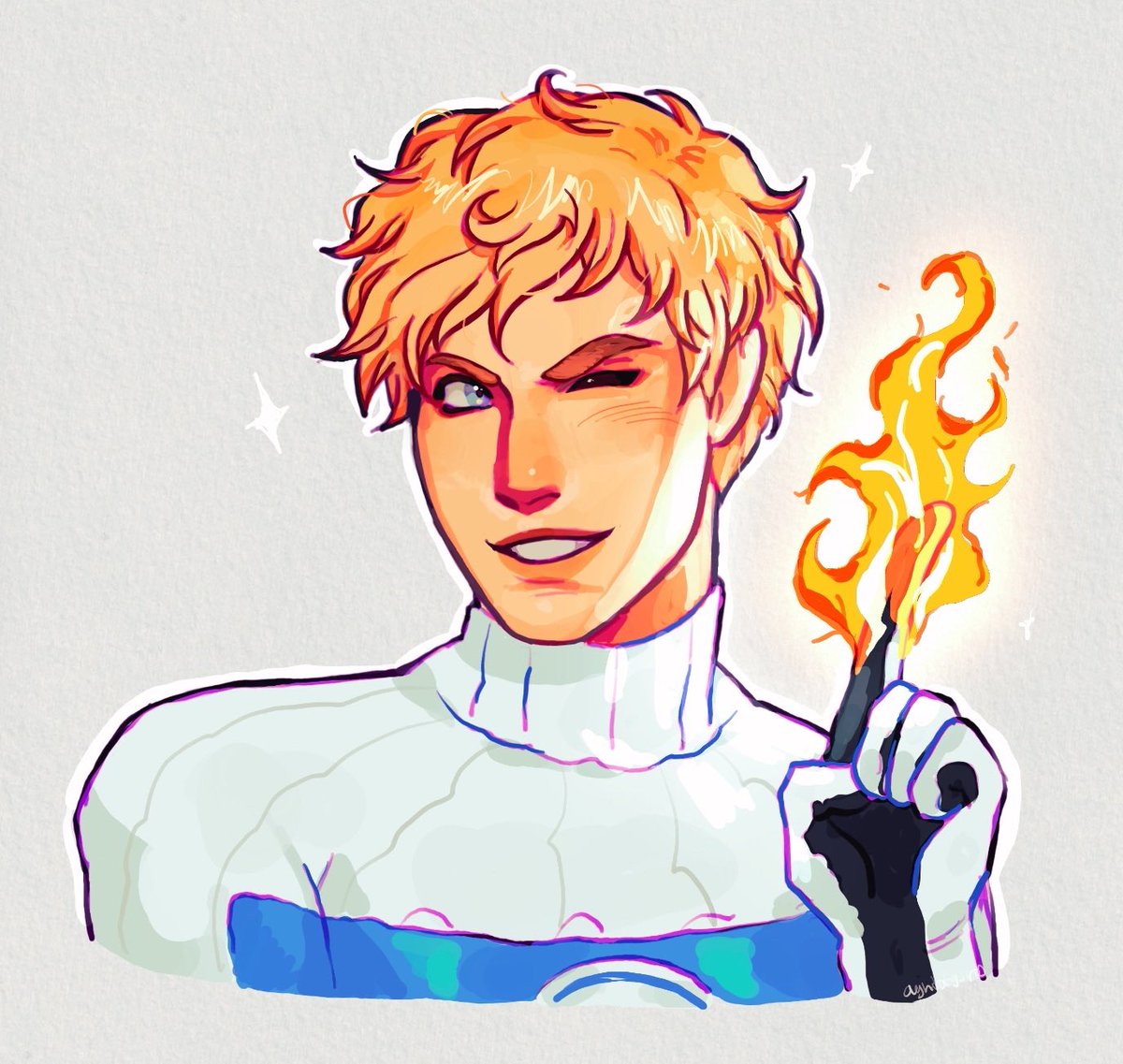agntofasgrd's tweet image. Need that 💔💔💔🫩
#johnnystorm #humantorch #FantasticFour