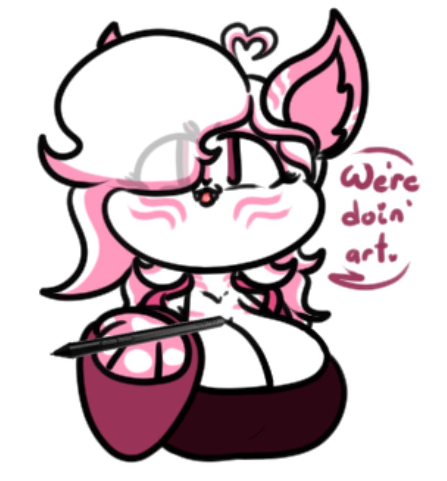 🩷I'm no longer asking, we're doin art òwó🩷

This month, I wanna do more art stuff, especially community art stuff. Trades, gifts, comms, idc who, style, skill, I wanna social! ÒwÓ

I might need help tho &gt;//&lt;"

💜Forward facing Lily IS real,, she still can't hurt u, she'd cry-💜