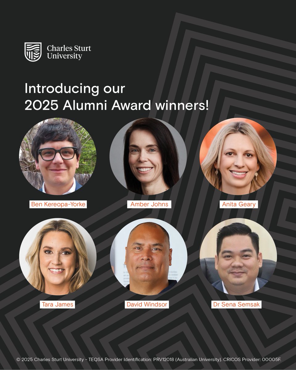 Charles Sturt University Alumni tweet media