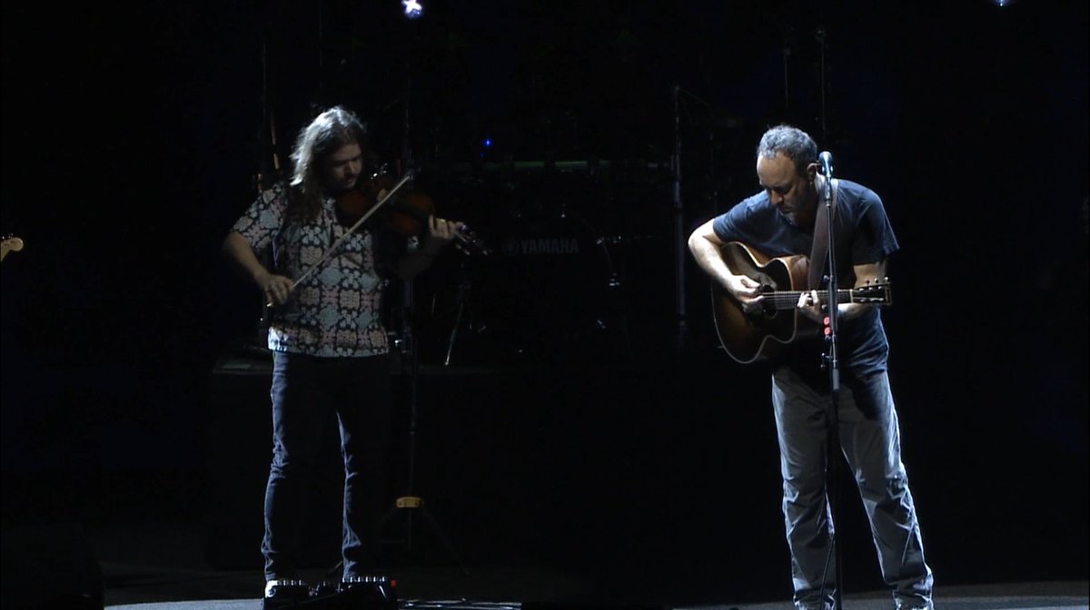 Dave may be leaving this Warehouse but I think Jake is here to stay. So far he is on stage for Grace and a powerful violin inclusive Warehouse. #dmb #gorge