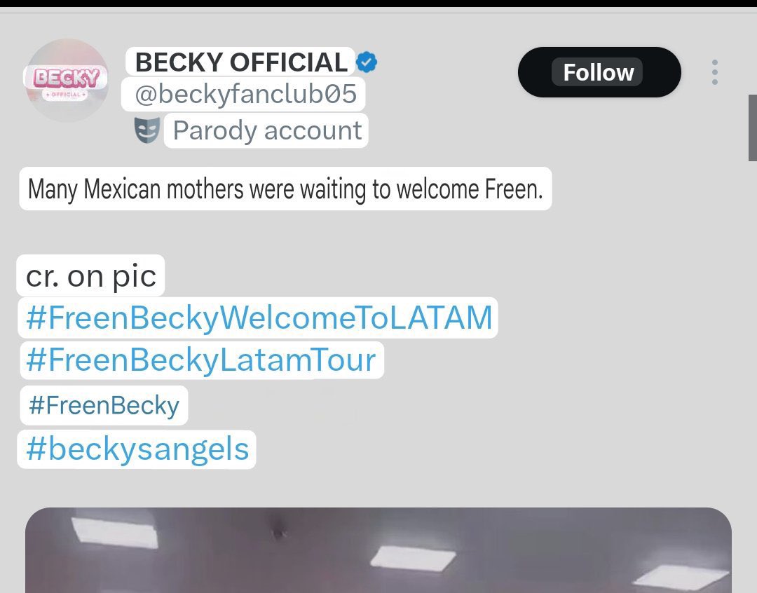🪽❤️ 🧚𝔀𝓵𝓶𝓻𝓲𝓽𝓪 (@wlmrita) on Twitter photo #idolfactory
#beckysangels
Dear <a href="/beckyfanclub05/">BECKY OFFICIAL</a>
I am very disappointed, you should be the one who love & respect Becky, but you are keep doing such of disrespectful things to Becky again & again. 😡
Can you please be the normal official fan club? how can you even changed #idolfactory
#beckysangels
Dear <a href="/beckyfanclub05/">BECKY OFFICIAL</a>
I am very disappointed, you should be the one who love & respect Becky, but you are keep doing such of disrespectful things to Becky again & again. 😡
Can you please be the normal official fan club? how can you even changed