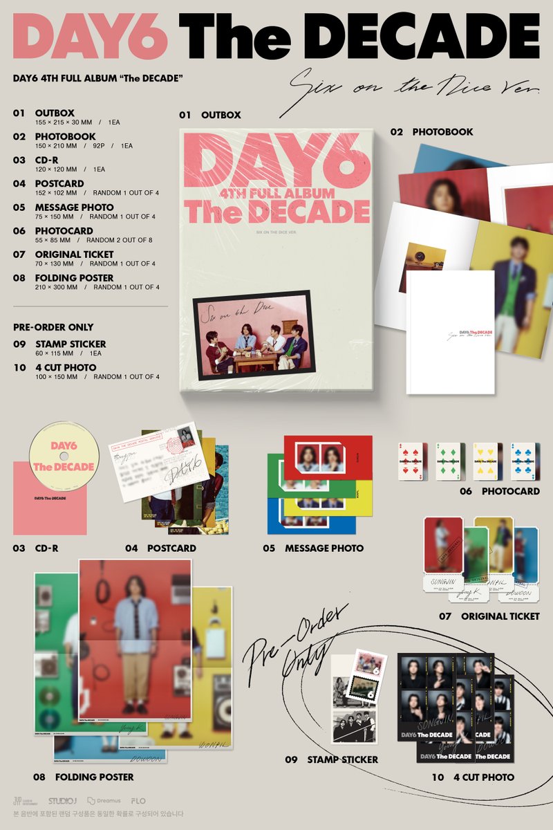 day6official's tweet image. DAY6(데이식스) 4th Full Album
&amp;lt;The DECADE&amp;gt;
ALBUM PREVIEW

STANDARD Ver. (Six on the Dice Ver. / City Days Ver.)

2025.09.05 FRI 6PM (KST)

#DAY6 #데이식스
#The_DECADE
#DAY6_10th_Anniversary