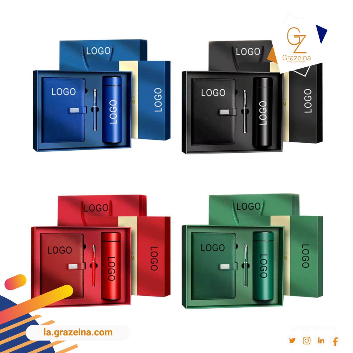 grazeina's tweet photo. pour vos séminaires, conférences et rencontres d’affaires, GRAZEINA vous propose des carnets de notes de luxe personnalisés, conçus pour allier élégance, utilité et image de marque. https://t.co/NhHpvulj6i
