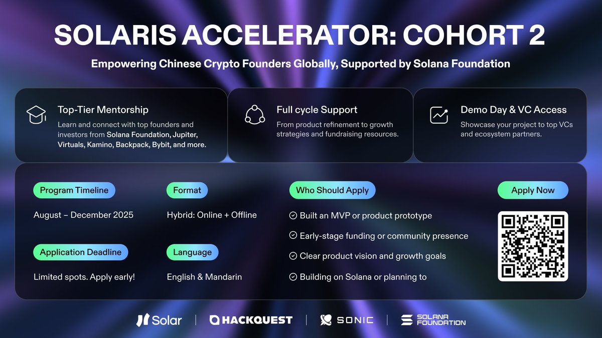 Solaris 加速器为期 12 周项目结构的时间线图