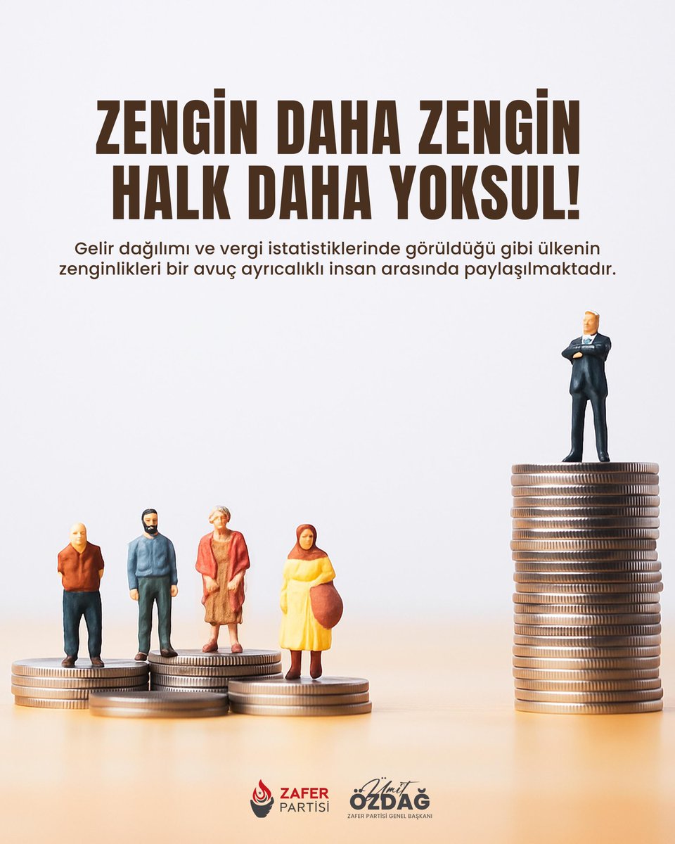 Tüm Türk Milletine sesleniyoruz: “Buna mecbur değiliz”.

Bu cennet ülkede barış içerisinde yaşamanın bir şartı da nimet ve külfet dengesinin eşit olmasıdır. Ama eşit mi DEĞİL!

→ Memur ve işçi maaşlarına yapılan zam oranı ile emlak vergilerine yapılan zamlar arasında DEVASA bir