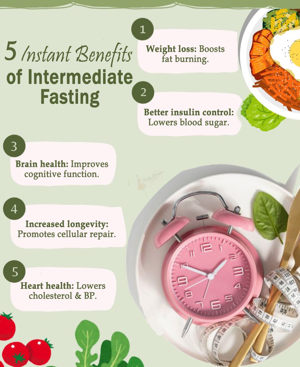 BodyDesignStyle's tweet image. Fast now, feast later, flex forever.
Follow for more tips.
Share with your friends and family.

#intermittentfastingjourney #longevitylifestyle #healthydiscipline