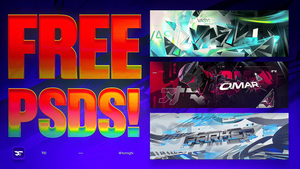 🔴3 free PSDs! 🔴

-Like and RT
-Follow
-Tag 3 people
-Send me a DM saying "Done"