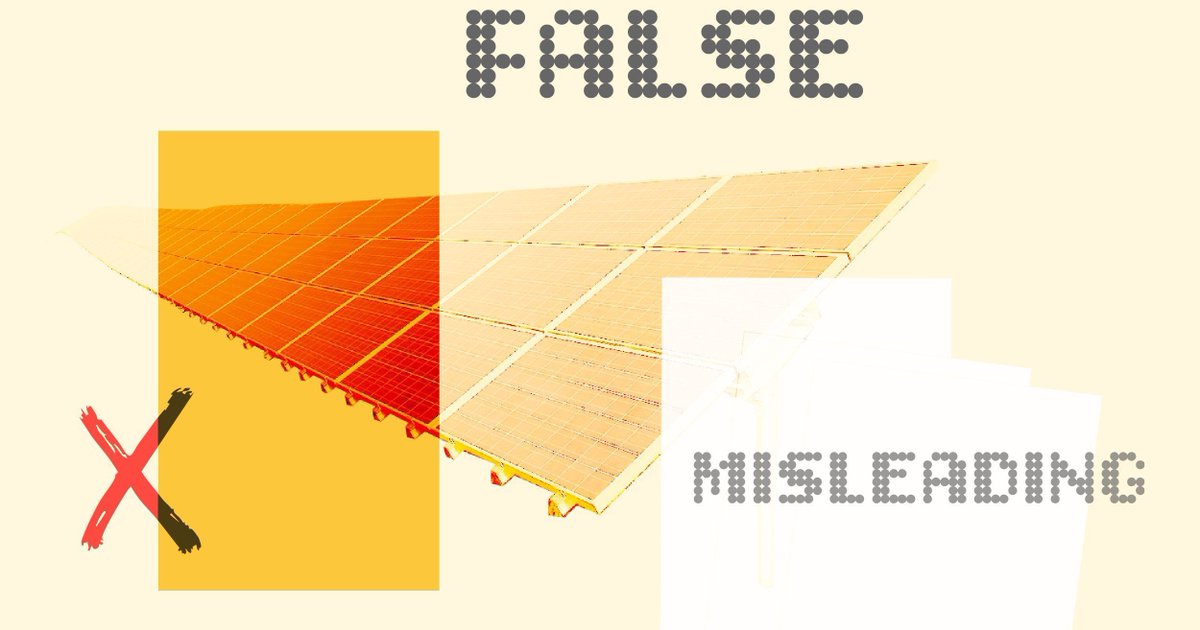 Carbon Brief (@carbonbrief) on Twitter photo Factcheck: 16 misleading myths about solar power
✍️ <a href="/Josh_Gabbatiss/">Josh Gabbatiss</a> <a href="/MollyLempriere/">Molly Lempriere</a>
🎨 <a href="/tomoprater/">Tom Prater</a> <a href="/joejgoodman/">Joe Goodman</a> Tom Pearson
Read here: buff.ly/47kIjiZ Factcheck: 16 misleading myths about solar power
✍️ <a href="/Josh_Gabbatiss/">Josh Gabbatiss</a> <a href="/MollyLempriere/">Molly Lempriere</a>
🎨 <a href="/tomoprater/">Tom Prater</a> <a href="/joejgoodman/">Joe Goodman</a> Tom Pearson
Read here: buff.ly/47kIjiZ