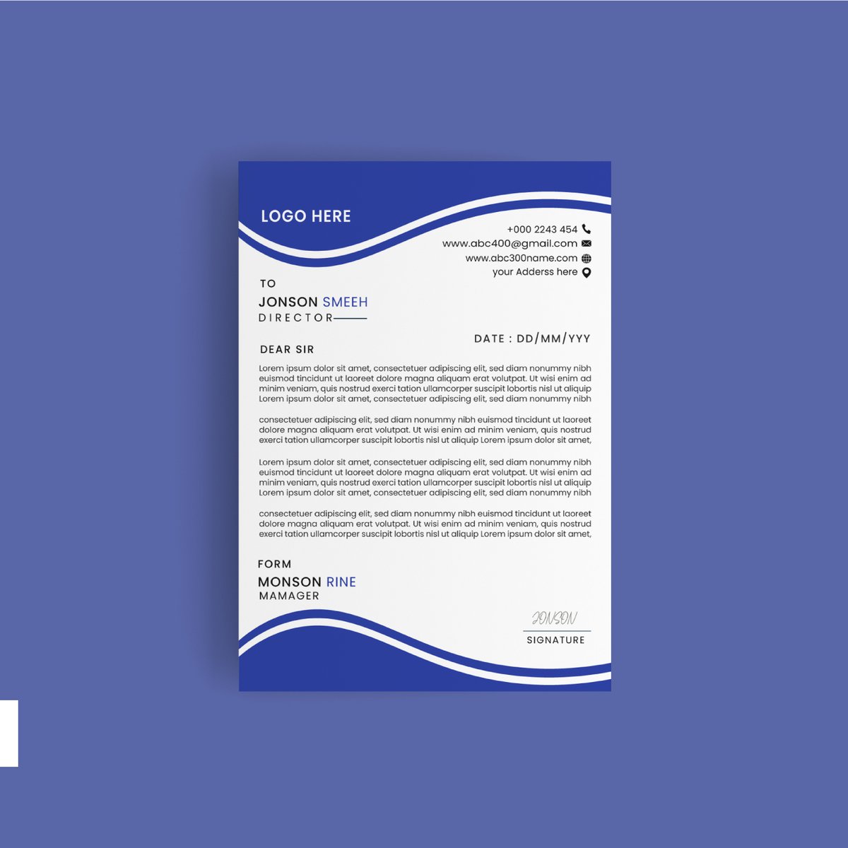 rexartex11's tweet photo. "Letterhead Designs for your company"

#letter
#letterhead
#letterheaddesign
#graphic
#design
#graphicdesign
#Identity
#Business
#Stationery
#OfficeBranding
#CompanyProfile
#Professionaldesign
#printdesign
#Graphicdesign
#Branding
#Materials
#Minimalist
#Design
#Cleanlayout https://t.co/SCNkvSTed2