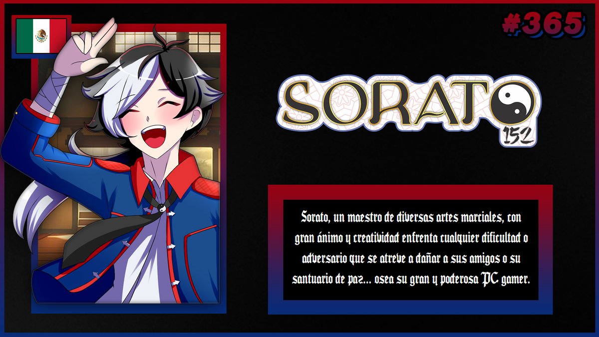 Ritcher Code 🖥️✨《 Staff KuroRingo 》 (@ritchercode) on Twitter photo ¡Nueva ficha creada y agregada a la VTuberDEX 3.0!
VTuber #365: <a href="/Sorato_152/">Sorato 152</a>
Esta ficha ha sido realizada con el mayor respeto, acompañada de mis más sinceras condolencias a su familia, a los miembros de su grupo <a href="/Altherbit/">Altherbit Group</a> y a sus amigos cercanos.
Por su memoria quise ¡Nueva ficha creada y agregada a la VTuberDEX 3.0!
VTuber #365: <a href="/Sorato_152/">Sorato 152</a>
Esta ficha ha sido realizada con el mayor respeto, acompañada de mis más sinceras condolencias a su familia, a los miembros de su grupo <a href="/Altherbit/">Altherbit Group</a> y a sus amigos cercanos.
Por su memoria quise