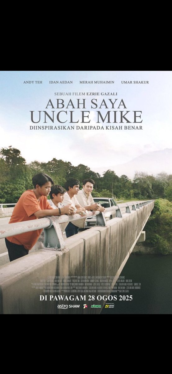 sohlee__'s tweet image. Please watch “Abah saya uncle mike” , i nangis dari awal sampai habis 😭 .