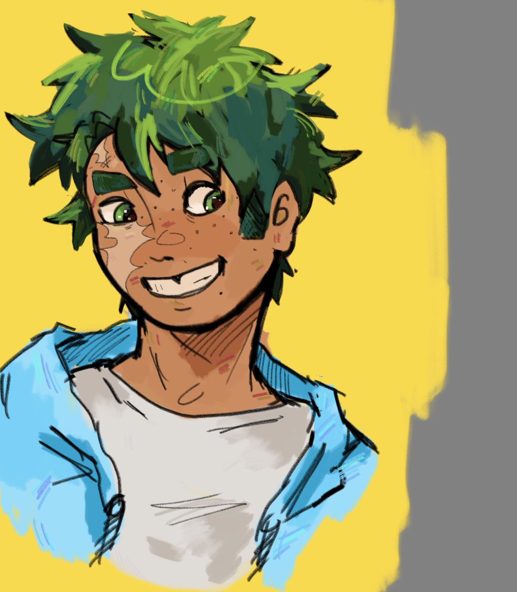 Izuku doodle #mha #art #IzukuMidoriya