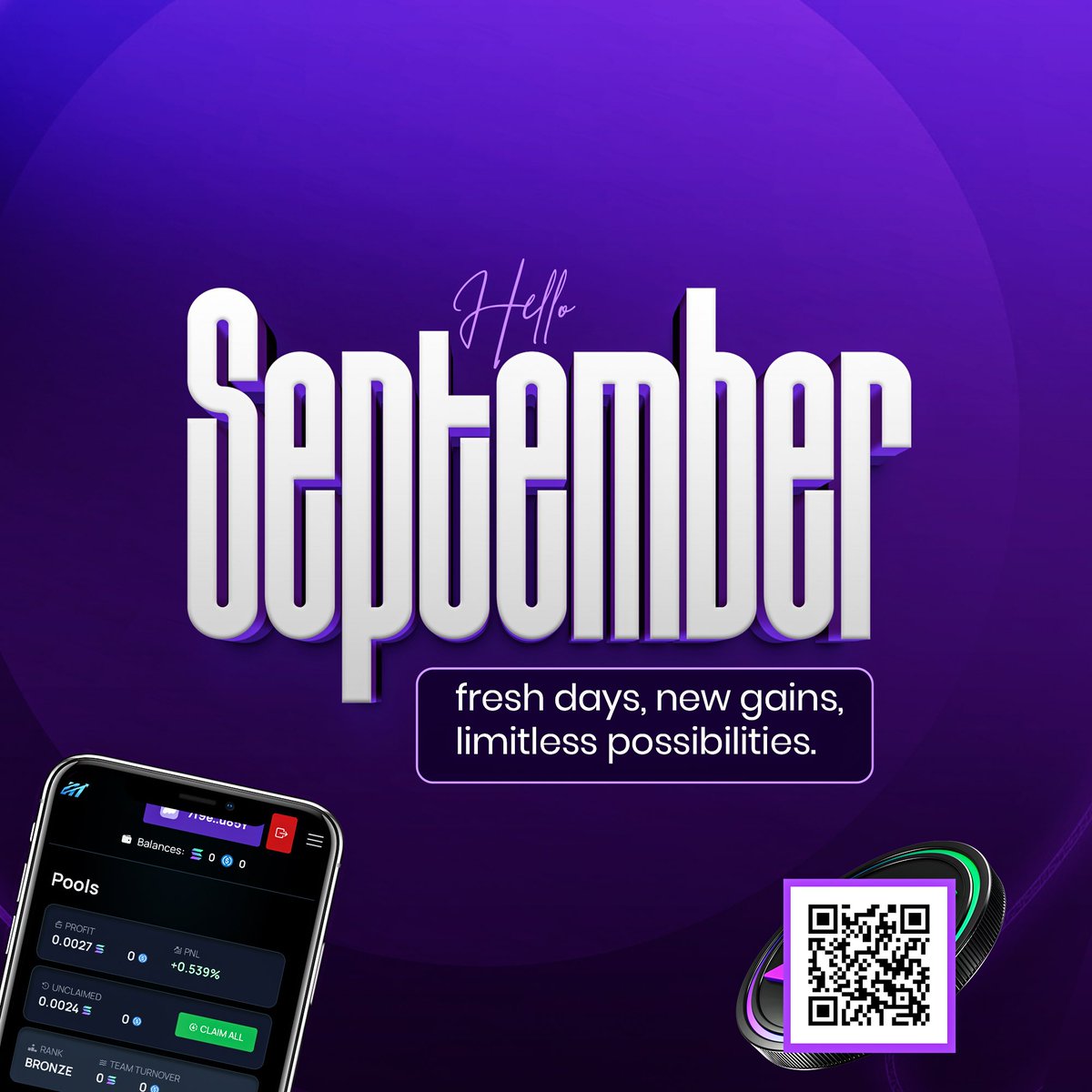 ayo_creator's tweet image. ✨ Welcome to September

Join 👉 fomofarm.app/?ref=1815139

💹 t.me/smartmoney8888…

#CryptoLife #SOLana #USDC #PassiveEarnings #FomoFarm #SaturdayVibes #WelcomeSeptember #NewMonthNewGoals #PassiveIncome