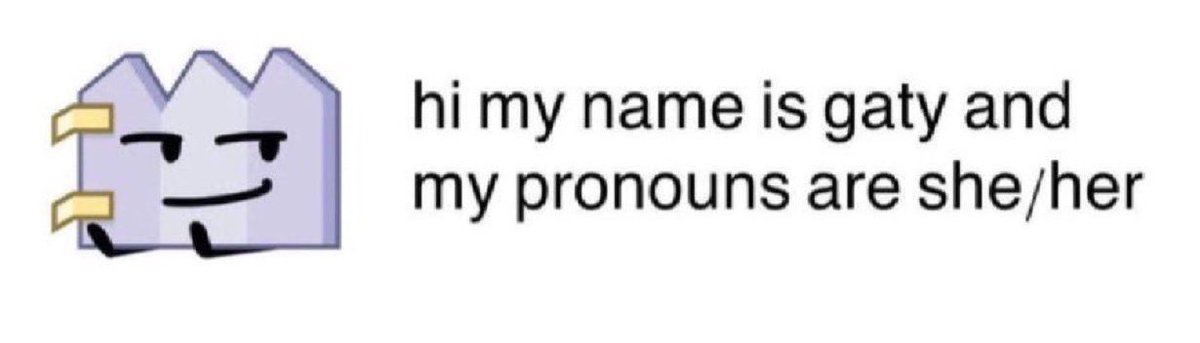 hi my name is gaty and my pronouns are she/her