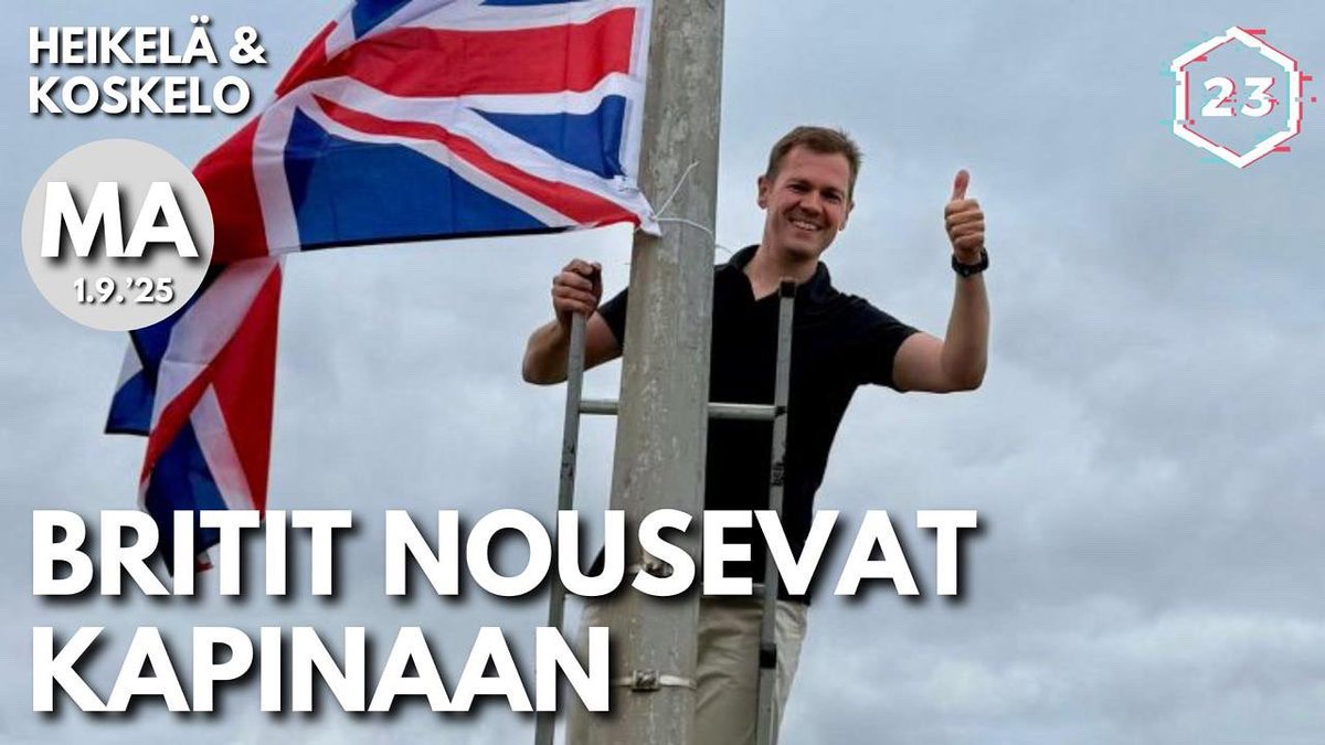 Uusi viikko käyntiin Kakskolmosella 🔥

Britit nousevat kapinaan - Nyt se tapahtuu: m.youtube.com/watch?v=8FsF8M…