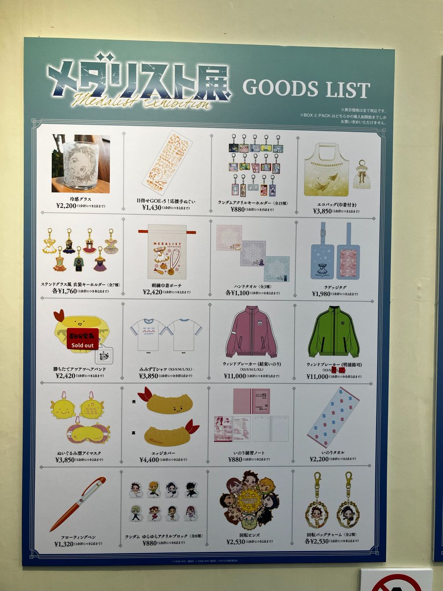 メダリスト展 入場特典 全種類10枚セット メダリスト メダリスト展