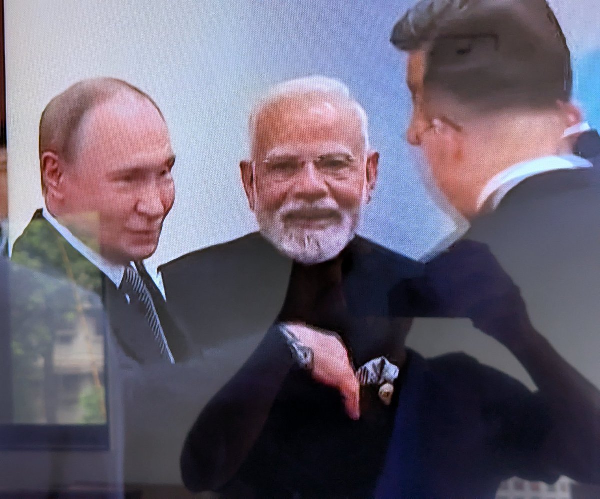 The troika of the RIC giants meet to form a new Global Order ❤️🚩🇷🇺🇮🇳🇨🇳
