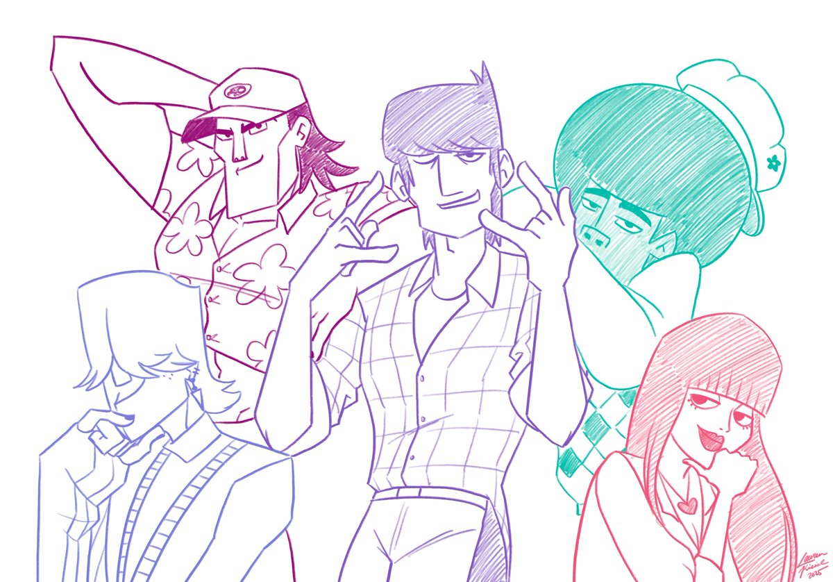 Val_is_back's tweet photo. Heres a crossover no one's ever thought of.. KPDH x Motorcity. Here's all five burners dressed up as the Saja Boys by the amazing @TheAbbeyRoadie 
#motorcity #sajaboys #KPOPDEMONHUNTERS https://t.co/ziK5RHUD7G