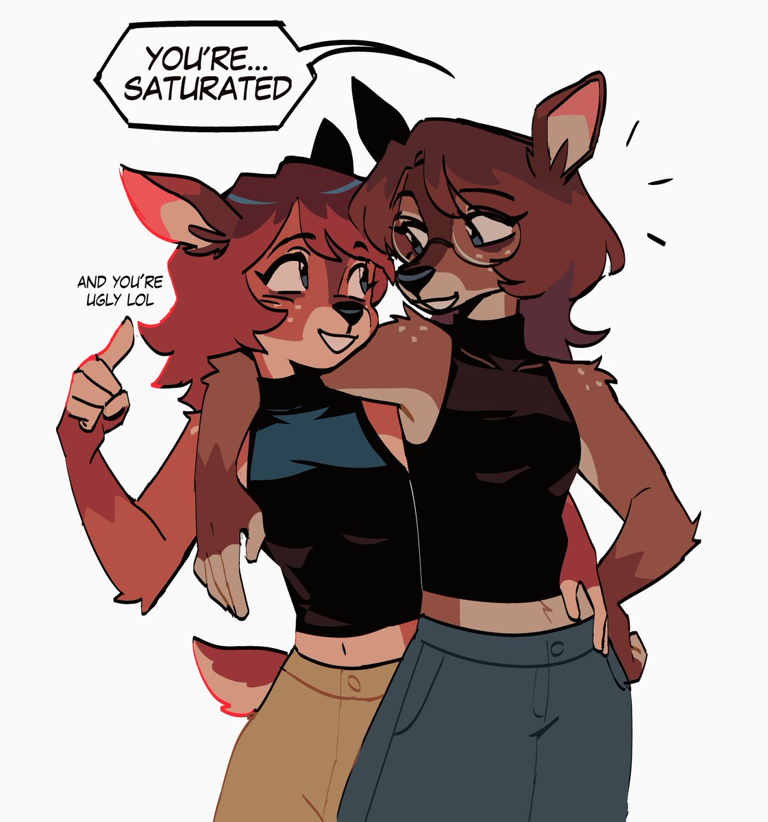 don't worry they do get along