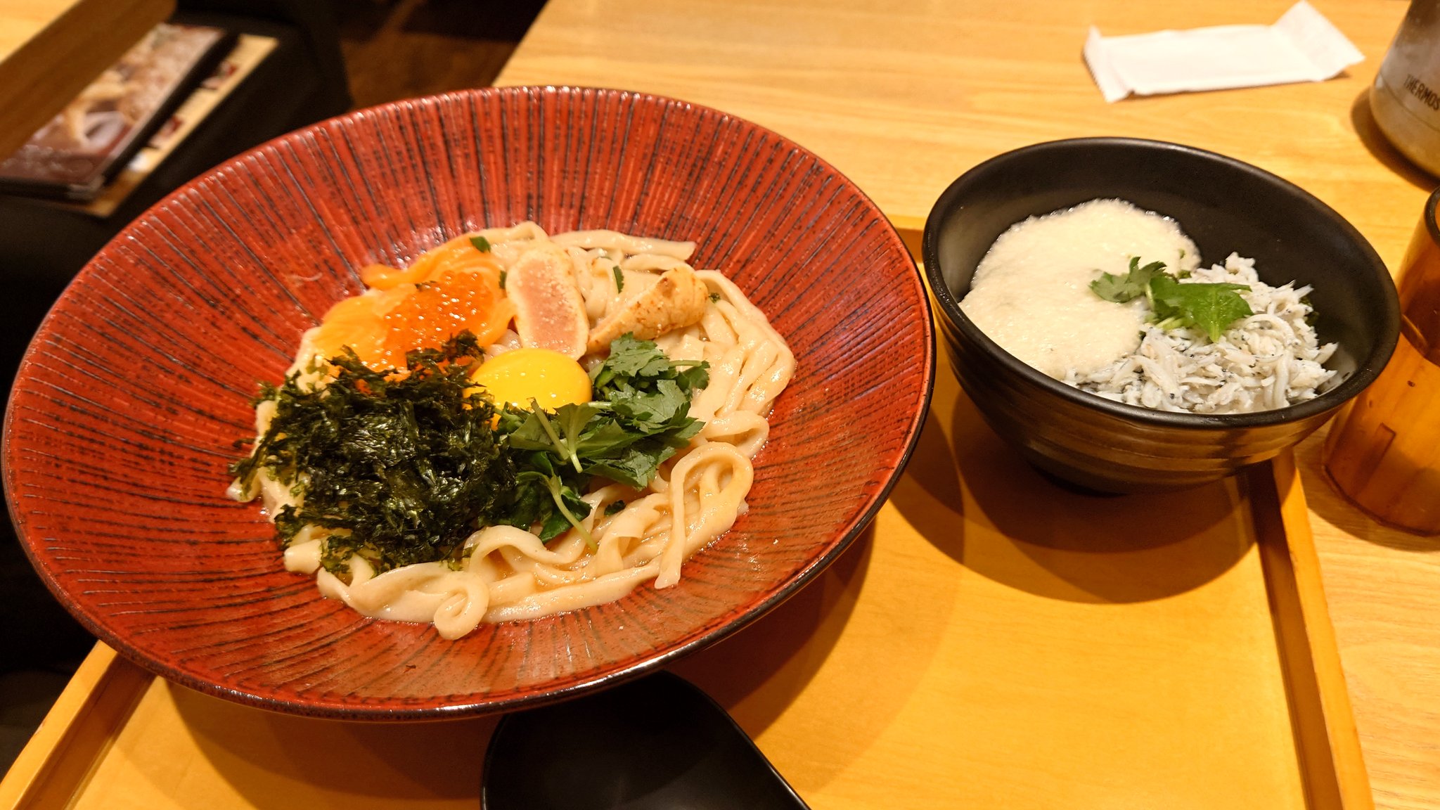 うどん 自家製麺 うどん UDONSTAND TATSUMI こんにちは😃 TATSUMIの
