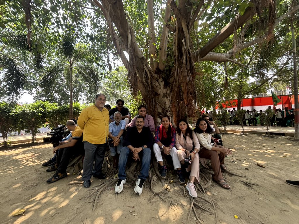 Shades of journalists! धूप छांव ! #Patna #Bihar #MausMusings