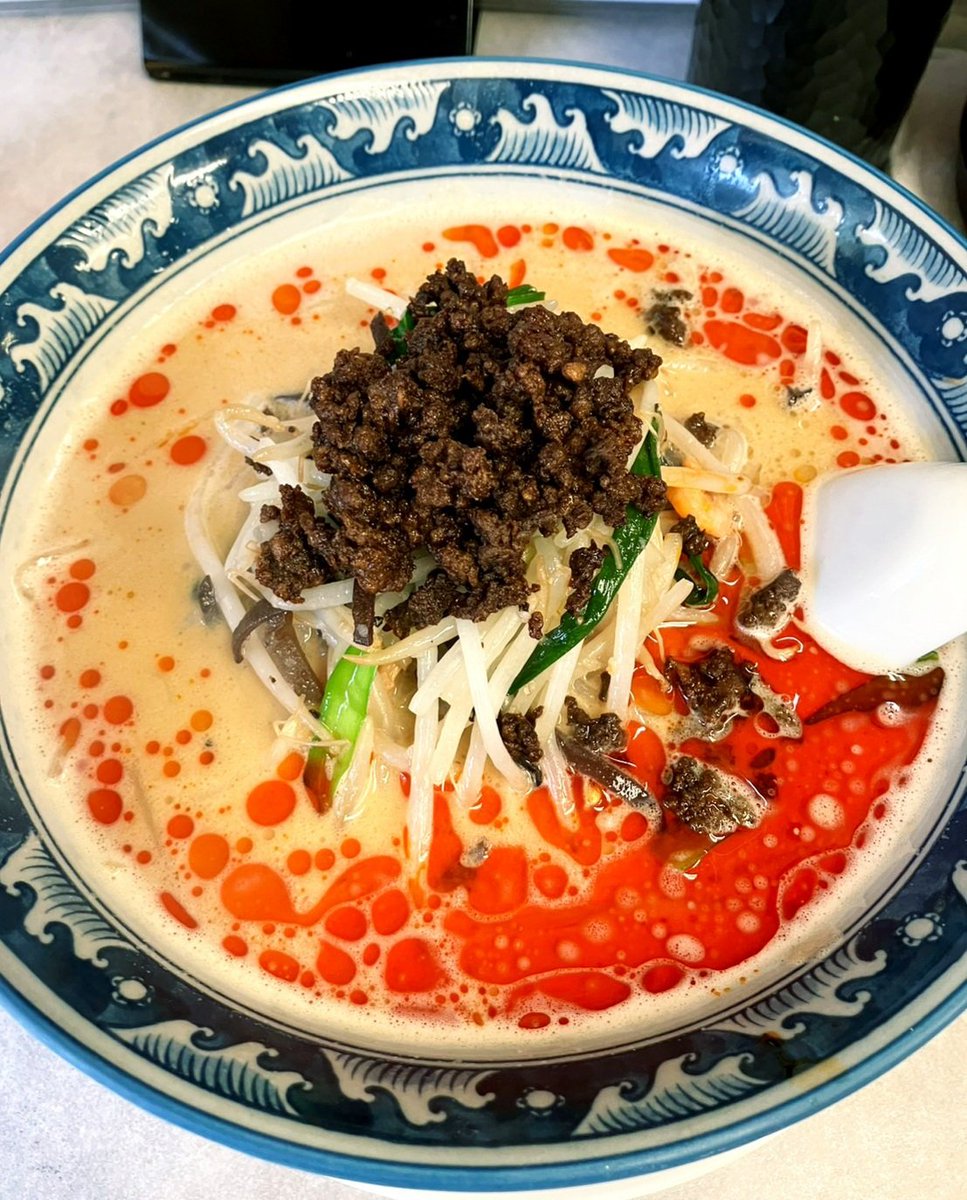40_dangerous's tweet photo. 暑いからこれだ🍜
#虹や
#担々麺 https://t.co/s7l12N7m6W