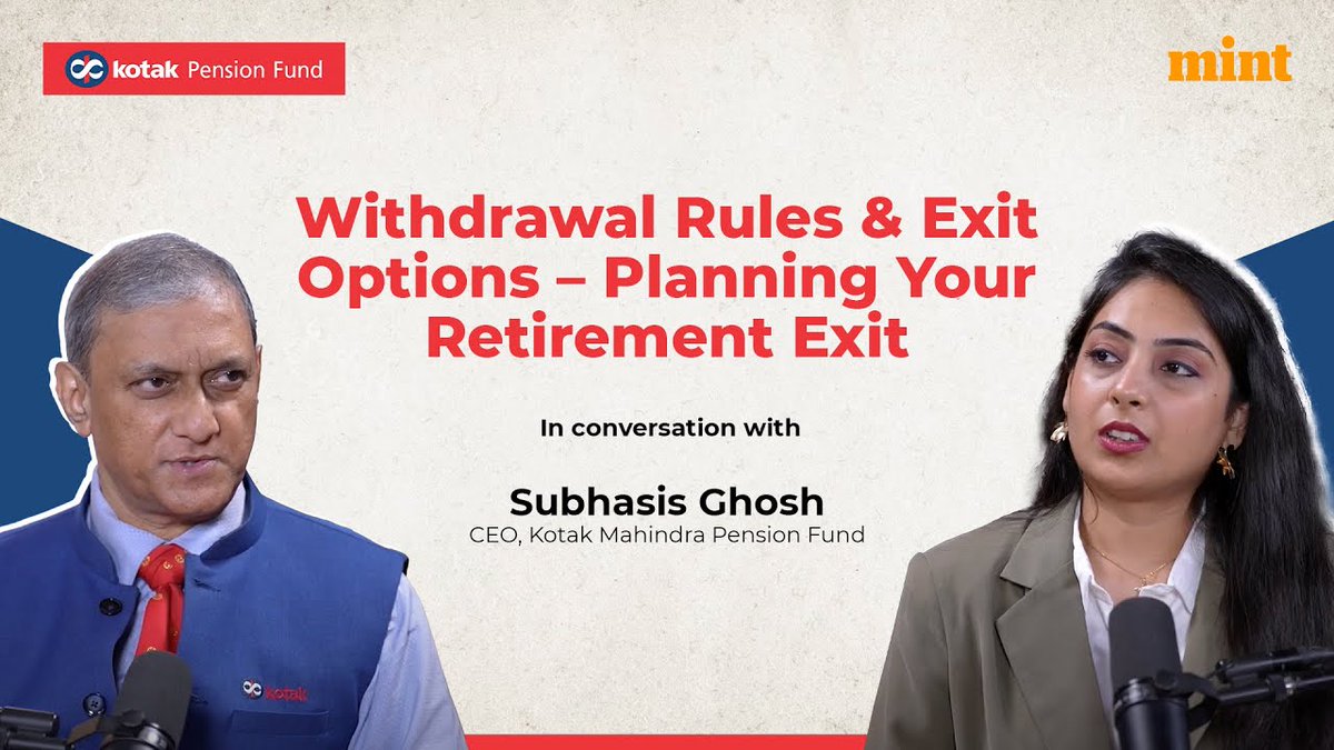 KotakPension's tweet photo. Even under the new tax regime, NPS Tier-1 remains one of the most efficient tools, with no tax on investment returns or withdrawals.
In Episode 8 of #NPSMadeSimple, Subhasis Ghosh discusses how these tax benefits support retirement planning.
Watch here: https://t.co/N1EuQVsww5 https://t.co/OYhEdfxva4