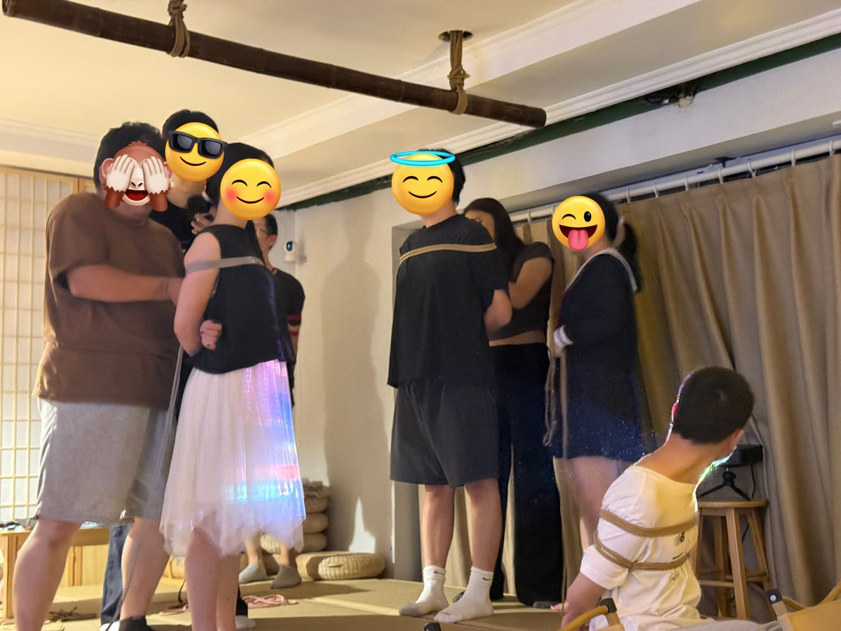 9.6本周六会再办一场活动，上周因为时间原因没能来的小伙伴可以私我报名啦
#绳艺 #sm #北京
