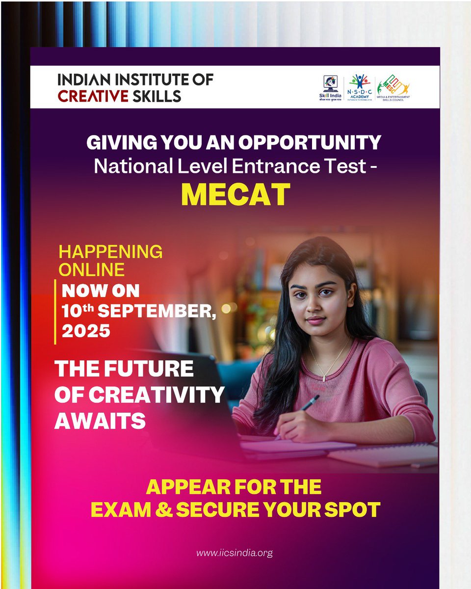 Indian Institute of Creative Skills tweet media