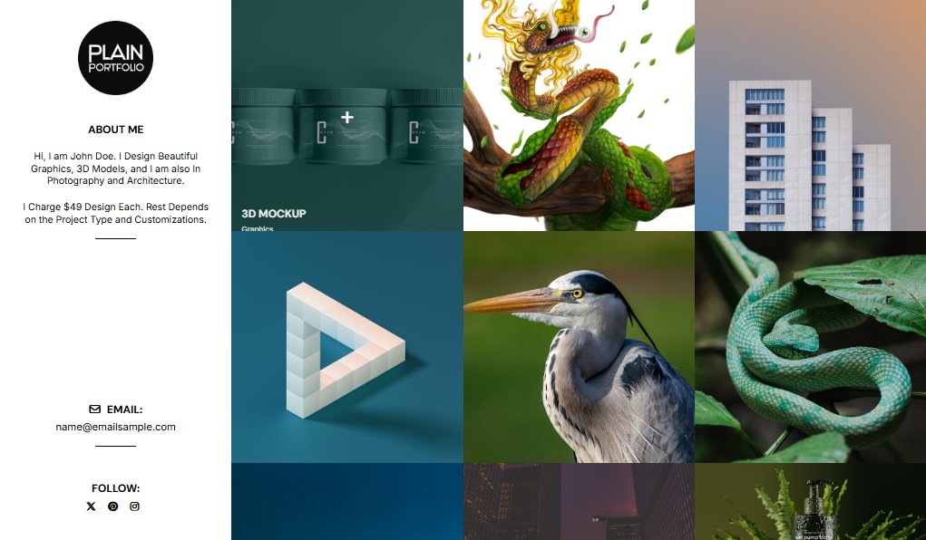 htmlcodix's tweet image. My Work: Plain Portfolio - HTML Web Page.
#html #webdesign #portfolio