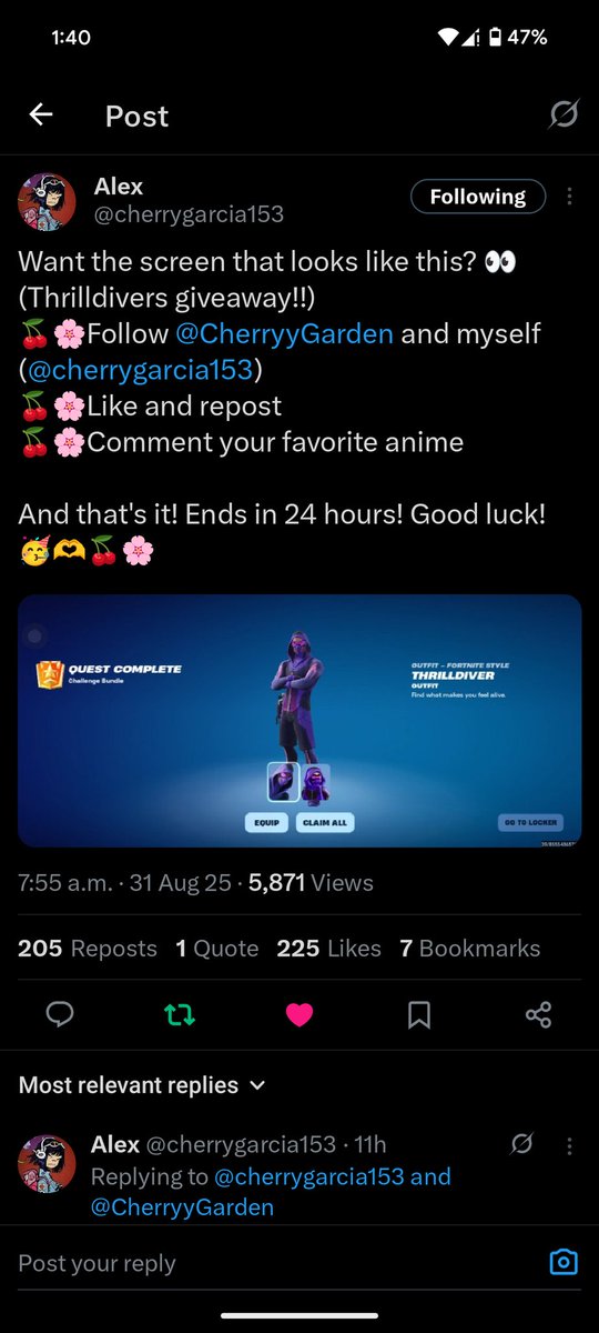 MDrake225's tweet photo. @cherrygarcia153 @CherryyGarden One piece is my favorite anime  done https://t.co/N9ng5f90AK