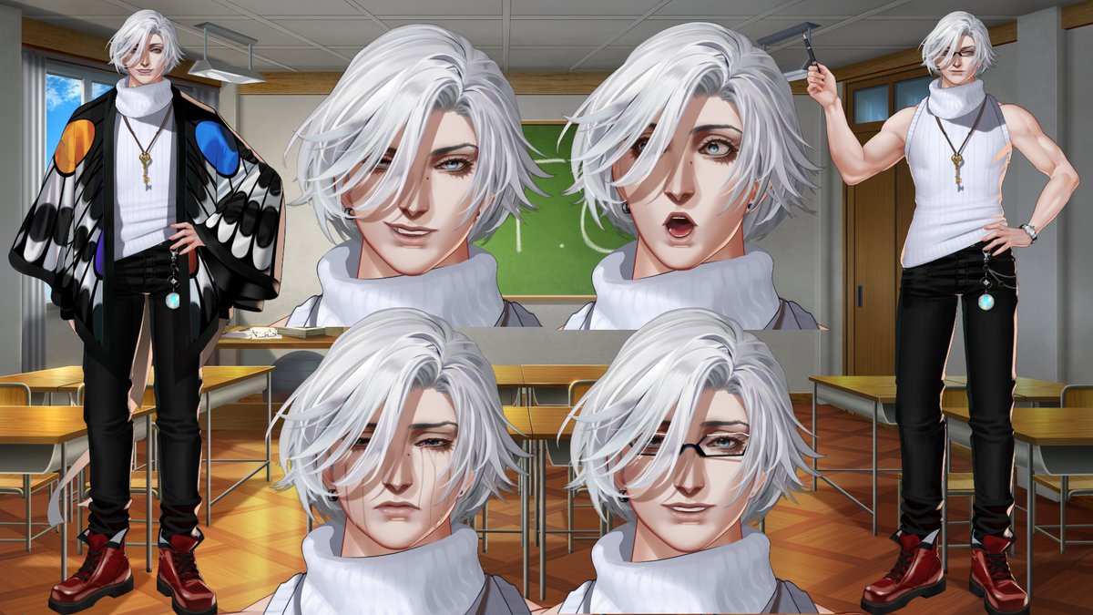Féileacán Cú 🦋 🐕 (@cusleacrann) on Twitter photo A 33-year-old primary school teacher who has been possessed by an extradimensional entity serving death. Welcome Cú into the #Vtuber world
The beautiful design sheet and model artwork were created by <a href="/Rockcr_artist/">Rock Cr (Commissions Open)</a>
watch the debut right now at youtube.com/live/ZCHmKRc_W…
#FeileacanCu A 33-year-old primary school teacher who has been possessed by an extradimensional entity serving death. Welcome Cú into the #Vtuber world
The beautiful design sheet and model artwork were created by <a href="/Rockcr_artist/">Rock Cr (Commissions Open)</a>
watch the debut right now at youtube.com/live/ZCHmKRc_W…
#FeileacanCu