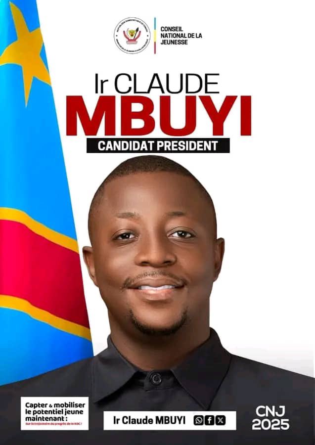 #Carter *loba_eunice (@eunice_loba) on Twitter photo 🚨Urgent: Claude mbuyi est élu président du <a href="/CnjRDC/">Conseil National de la Jeunesse CNJ-RDC</a>.
<a href="/GraceKutino/">Grace Emie Kutino</a>
<a href="/jeunesseEP_RDC/">Ministère de la Jeunesse et Éveil Patriotique</a> 🚨Urgent: Claude mbuyi est élu président du <a href="/CnjRDC/">Conseil National de la Jeunesse CNJ-RDC</a>.
<a href="/GraceKutino/">Grace Emie Kutino</a>
<a href="/jeunesseEP_RDC/">Ministère de la Jeunesse et Éveil Patriotique</a>