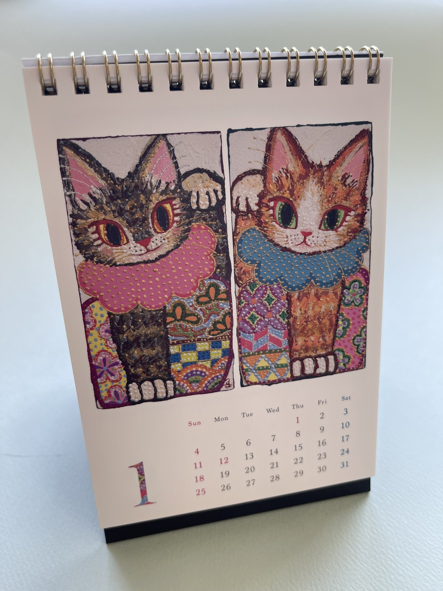 福嶋吾然有 My Guardian Cat 原画 福嶋吾然有Asari Fukushima