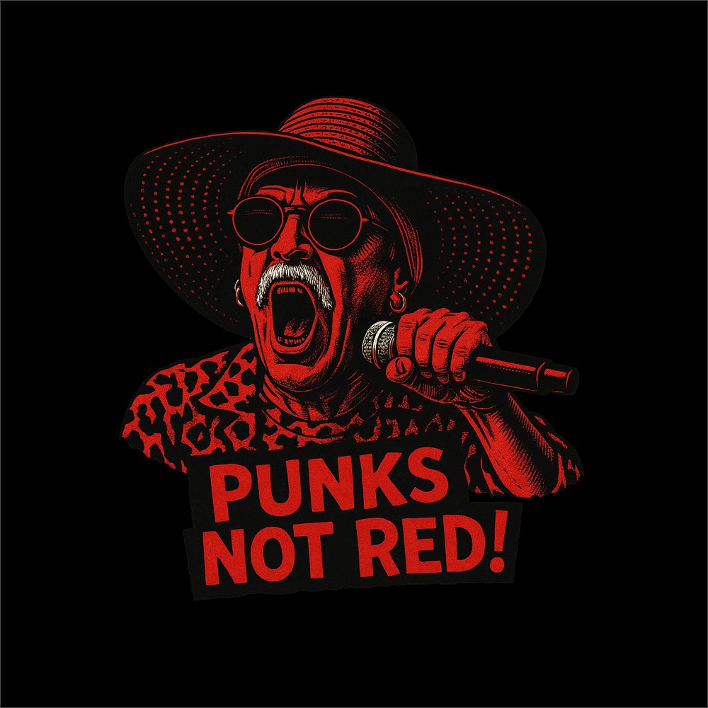 shirtzshop_de's tweet photo. https://t.co/4h1uUPh7jH <<--- 🔥 Laut. Wild. Unangepasst. 🔥
PUNKS NOT RED! – das Statement-Shirt für alle, die keinen Bock auf Anpassung haben. 🎤🕶️
👉 Jetzt im Shop sichern!
#PunksNotRed #PunkStyle #Shirtzshop #MarlaSvenja #PunkRock https://t.co/ilArsTDhOj