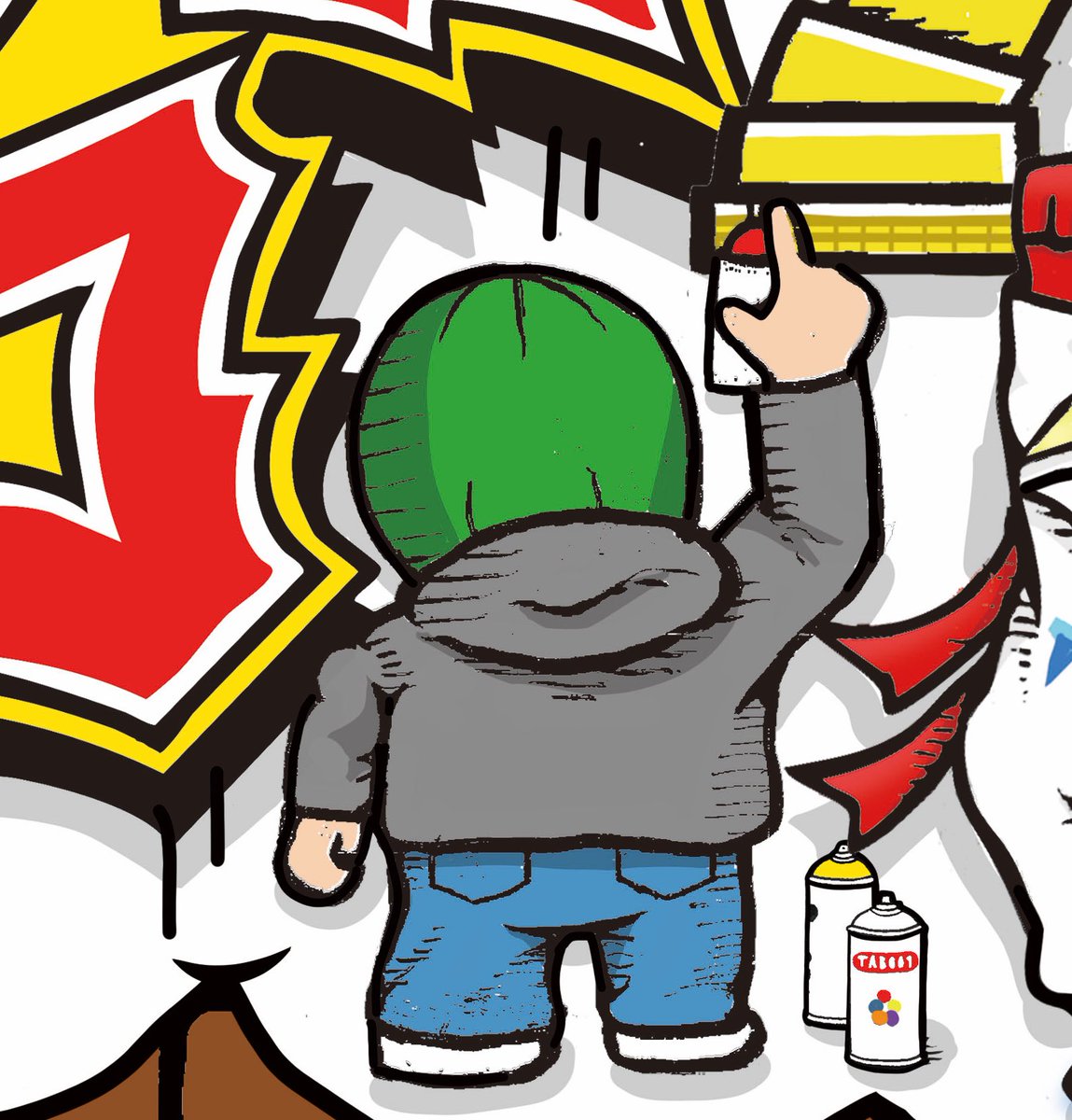 10/17渋谷マンハッタンレコードにてポップアップショップをやるよ！
駄菓子屋ゲーム機も設置してJuicyBurgerもフード出すよ！
それと皆さんも知ってるであろうあのキャラクターとのコラボも…
当たった人にシール贈呈！