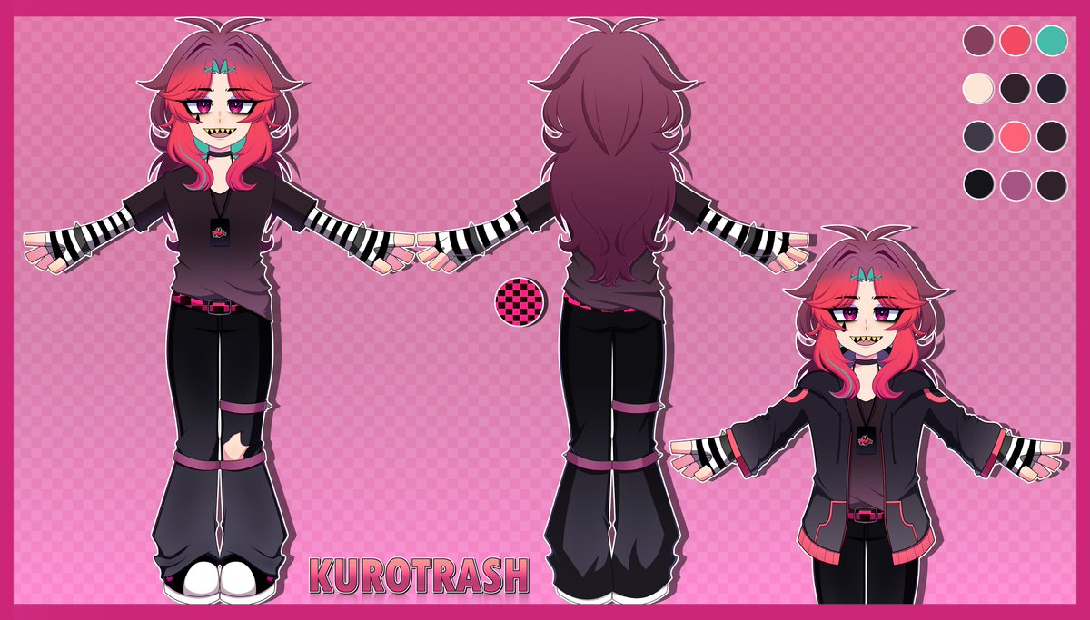 Nueva referencia para 2025!! Nuevo diseño y nueva paleta de colores, espero les guste!!!

#Art #Arte #Illustration #KuroTrashArt #Youtube