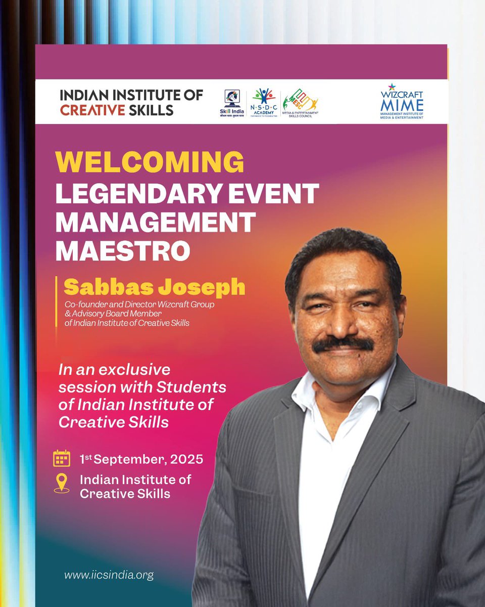 Indian Institute of Creative Skills tweet media