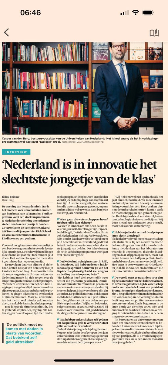 Nederland levert al 400 jaar wetenschap van wereldklasse, maar het kabinet is anti-wetenschap. 

Daarom beginnen universiteiten en hogescholen vandaag met minder geld en mensen. Onderzoekers vertrekken, naar buurlanden of verder.

Dit kan echt anders. Kies voor meer kennis!